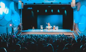 actor on stage