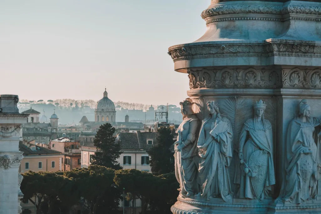 City view of Rome, Italy